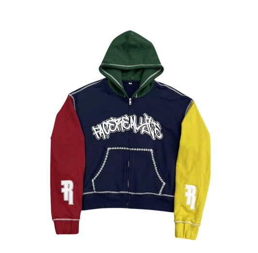 COLOR BLOCK HOODIE