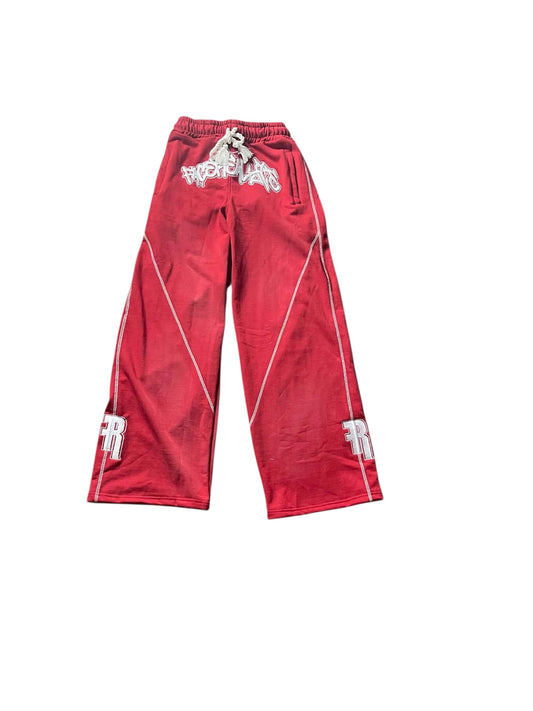 RED CONTRAST SWEATS